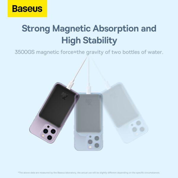 Baseus power bank magnetic Mini 20W 10000mAh black
