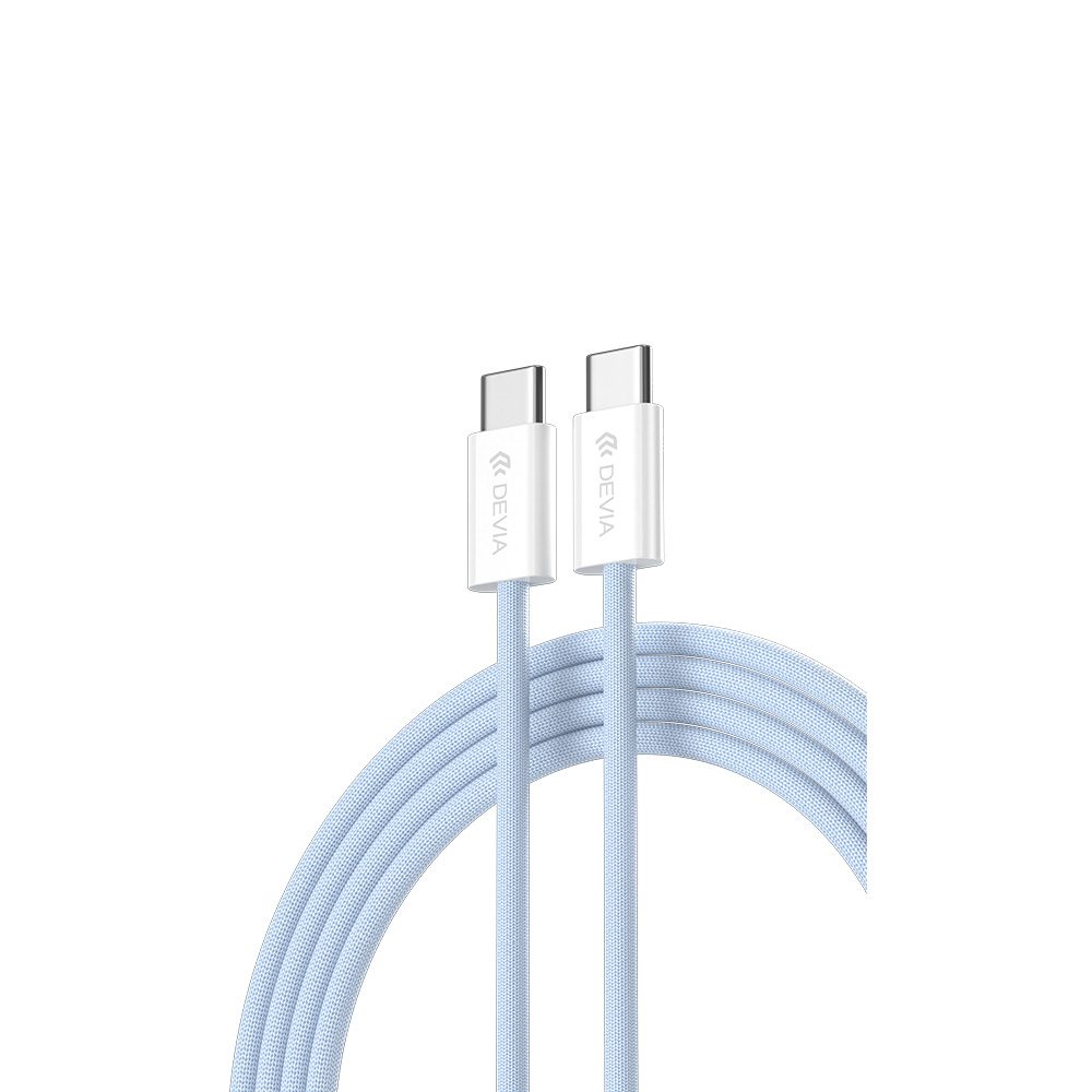394604_oryg Devia cable Smart EC325 PD USB-C - USB-C 1,0 m 60W 3A black