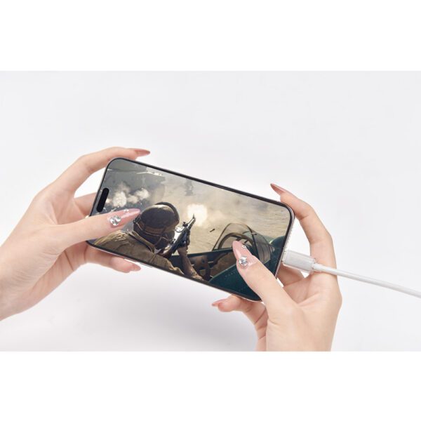 Devia cable Extreme EC688 PD USB-C - USB-C 1,5 m 60W 3A white