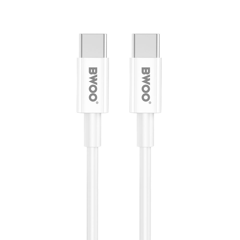 394693_oryg BWOO CDA159 PD wall charger 1x USB-C port + USB-C 20W white