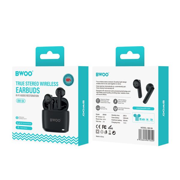 394752_oryg BWOO wireless TWS earphones BW94-BK black