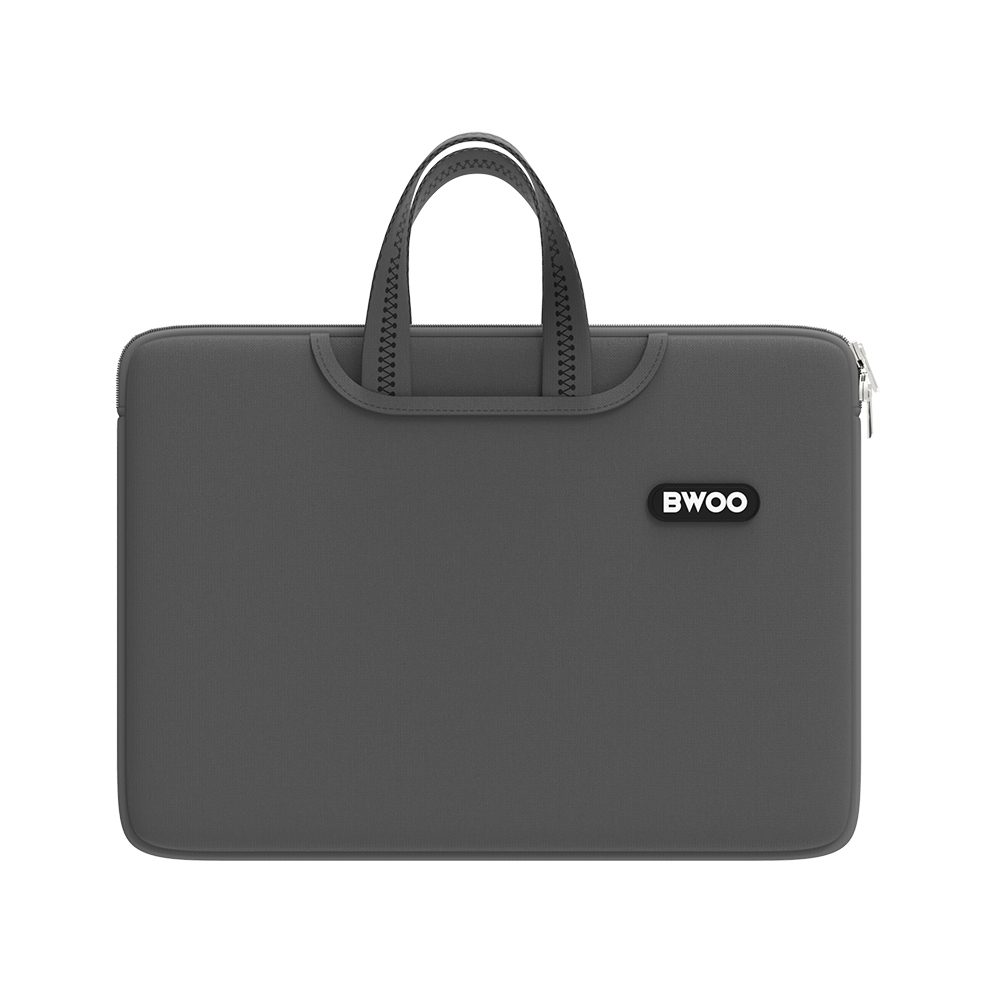 394814_oryg BWOO neoprene laptop bag 14" grey