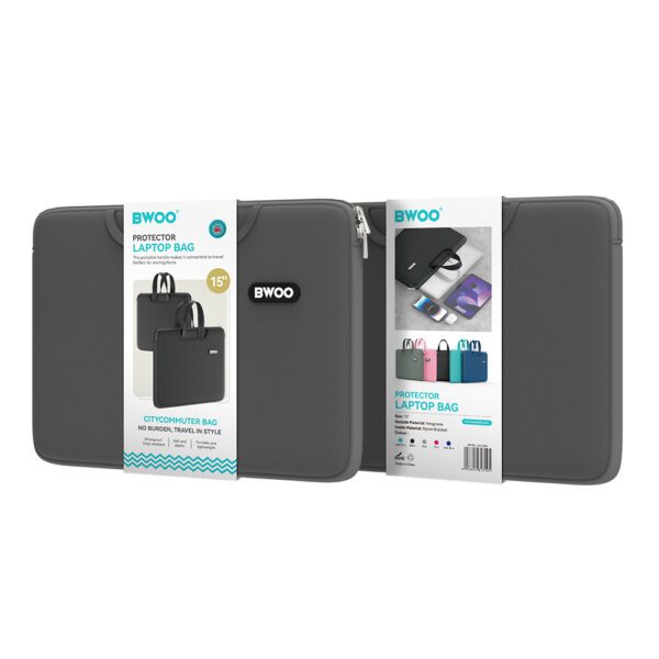 394826_oryg BWOO neoprene laptop bag 15" grey