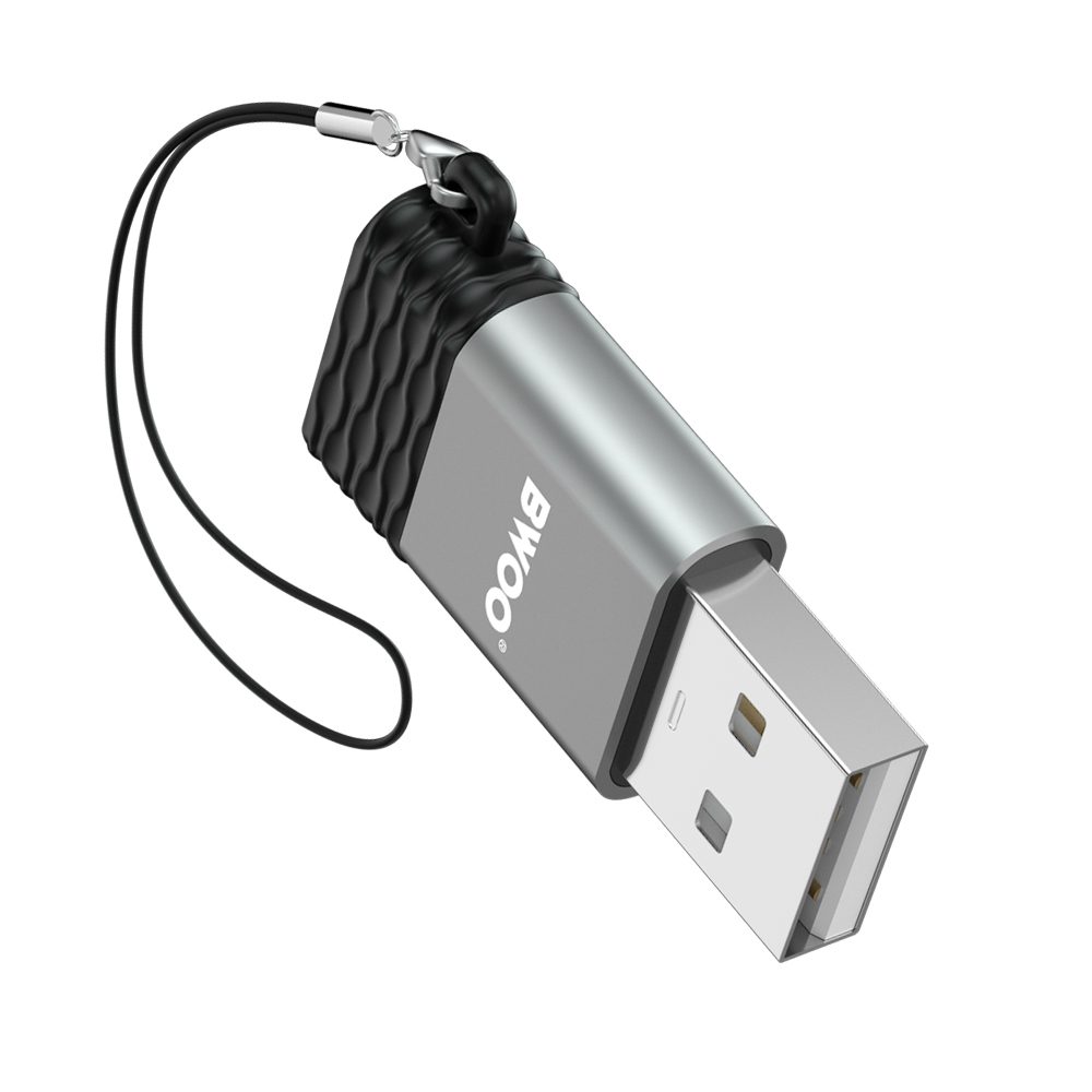 BWOO Adapter USB-C - USB Gray OTG BZ-38