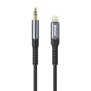 BWOO Cable AUX 3.5mm - Lightning BO-AUX068 black