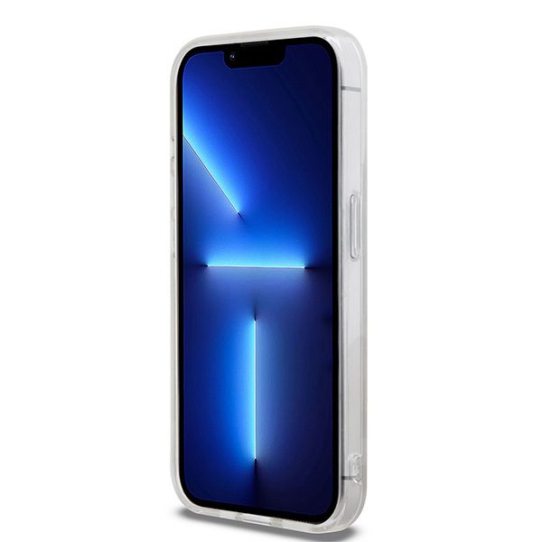 DKNY case for iPhone 15 Pro 6,1" DKHMP15LHCPTSE beige HC Magsafe pc tpu checkered pattern w printed stripes