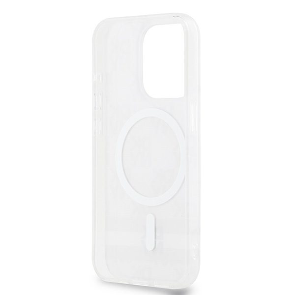 395346_oryg DKNY case for iPhone 15 Pro Max 6,7" DKHMP15XHCPTSE pink HC Magsafe pc tpu checkered pattern w printed stripes