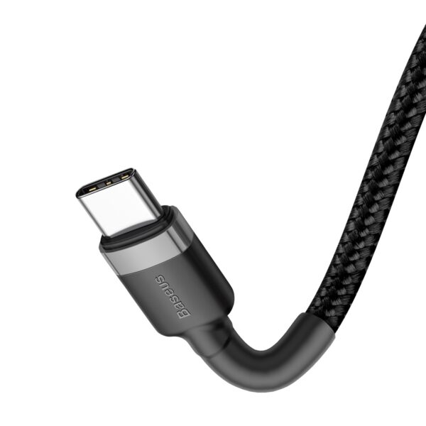 395665_oryg Baseus cable Cafule PD 2.0 USB-C - USB-C 1,0m 3A gray-black 60W