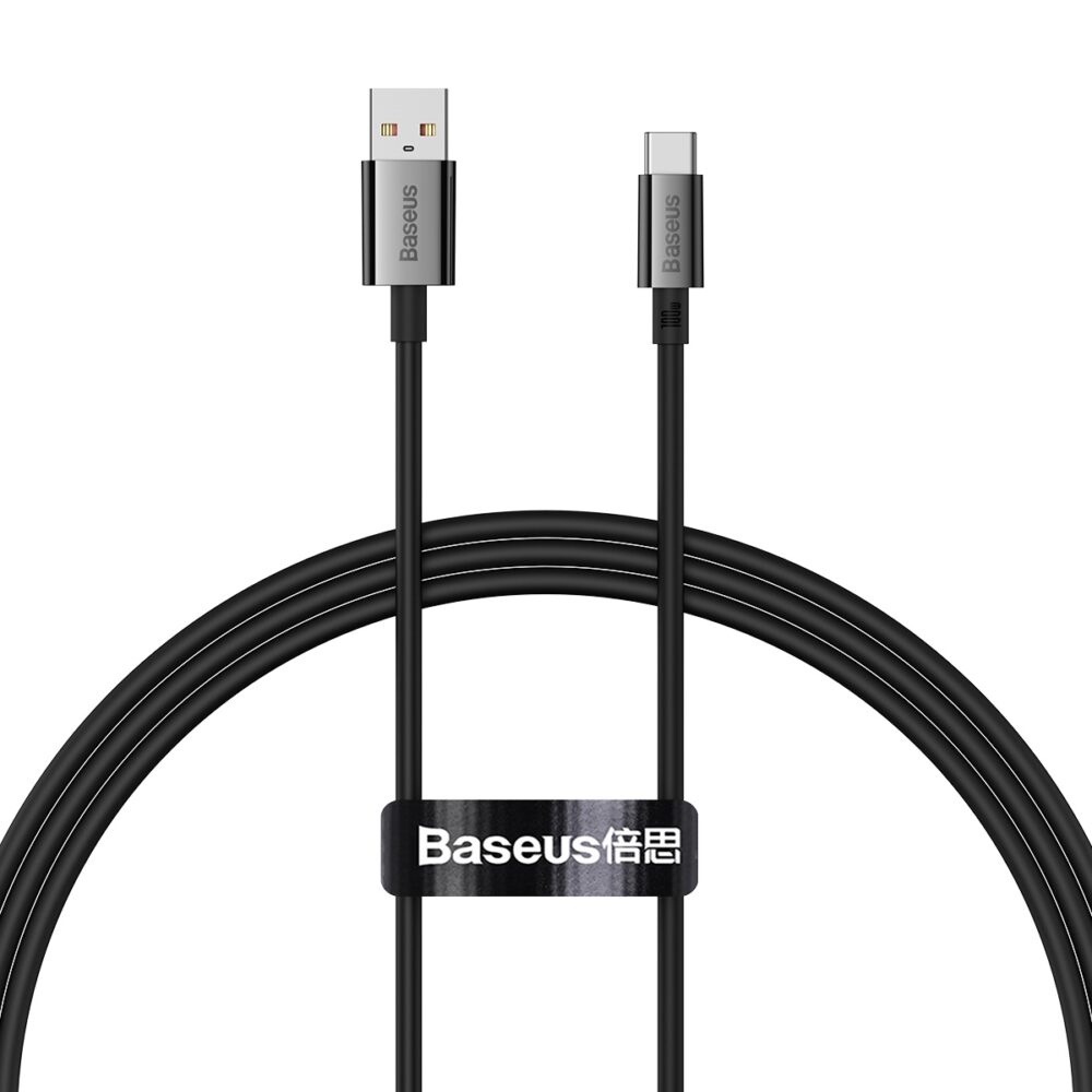 Baseus cable Superior USB - USB-C 1,0m cluster black 100W