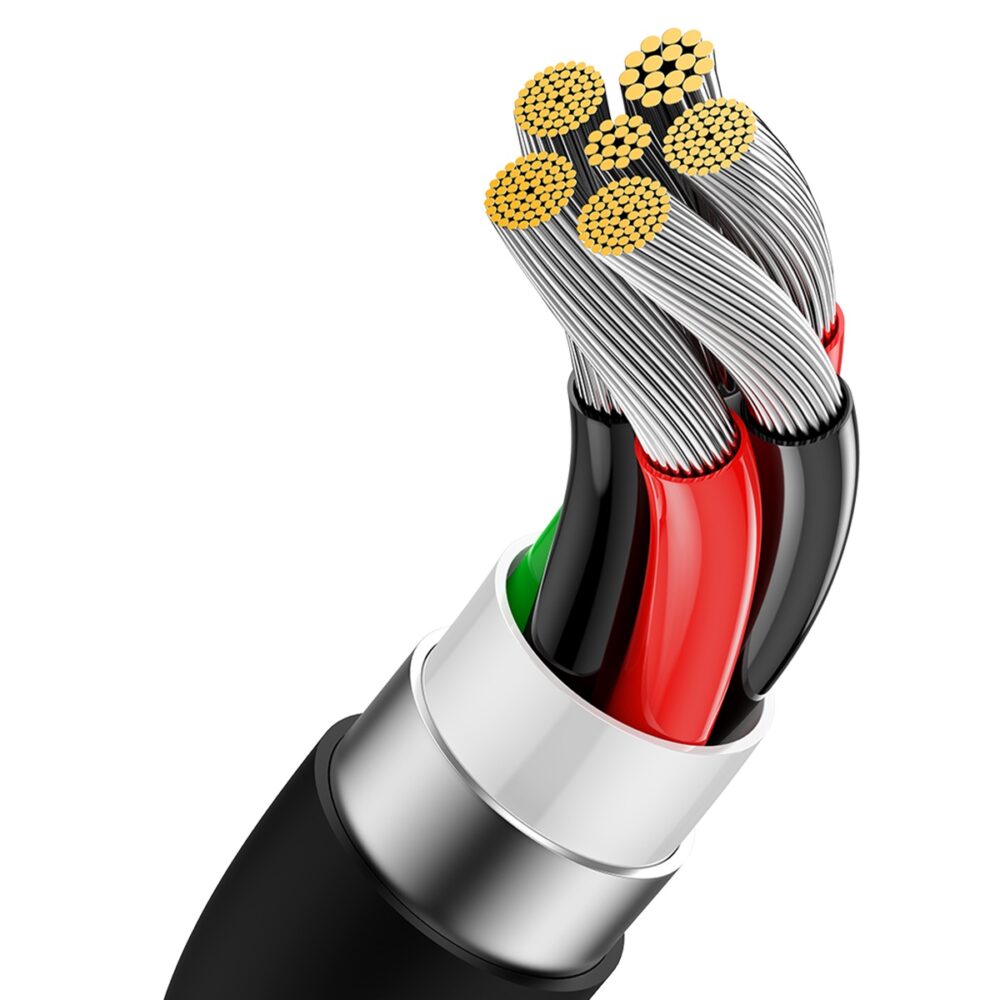 Baseus cable Superior USB - USB-C 2,0m cluster black 100W