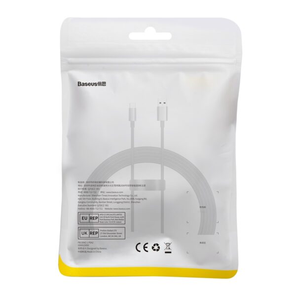 Baseus cable Superior USB - USB-C 2,0m cluster black 100W