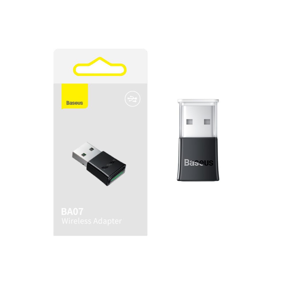 396303_oryg Baseus Bluetooth adapter BA07 black wireless module