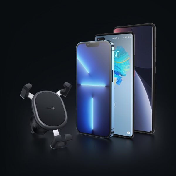 396689_oryg Baseus car holder Stable black gravity air vent