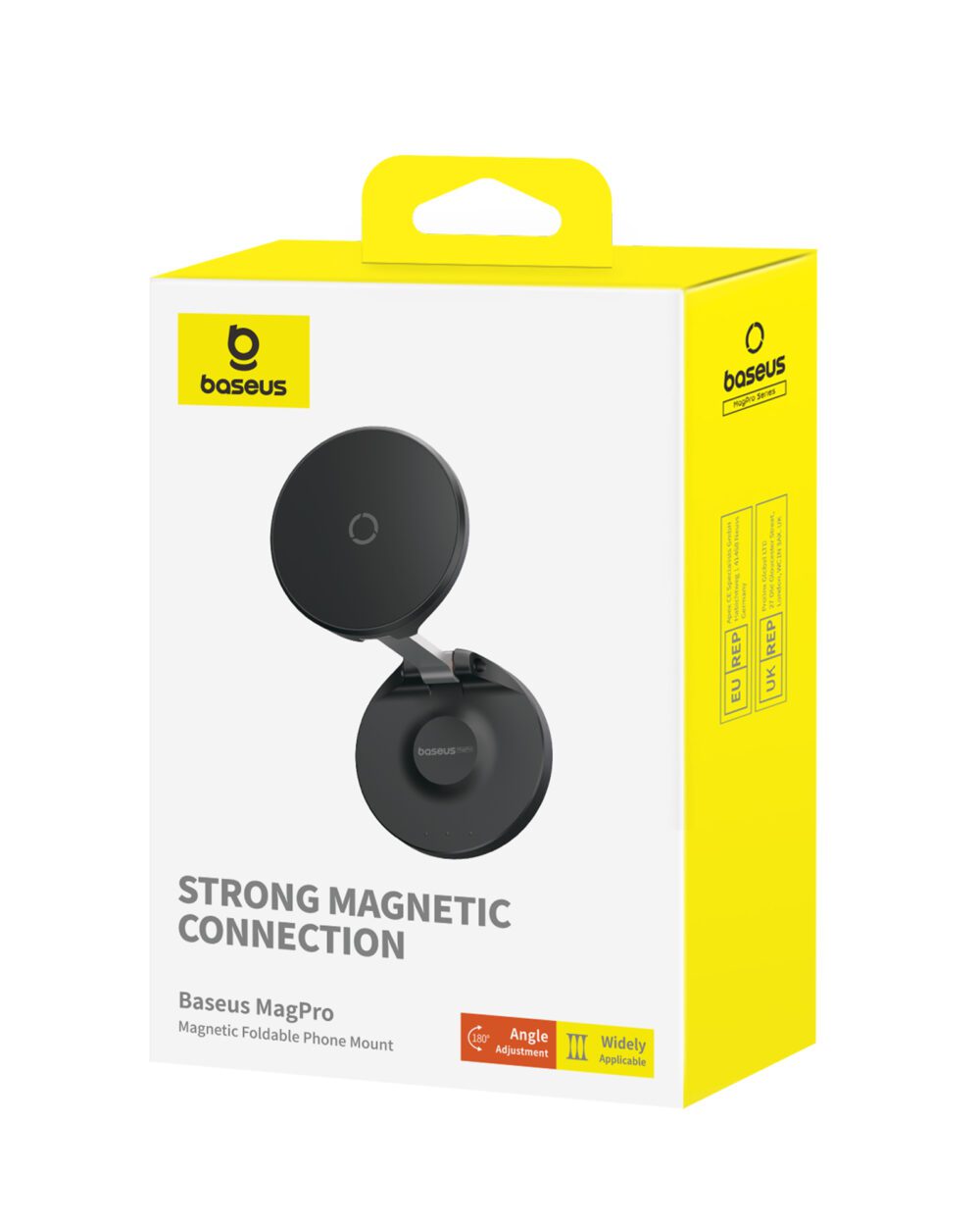 396721_oryg Baseus car holder MagPro magnetic black glued