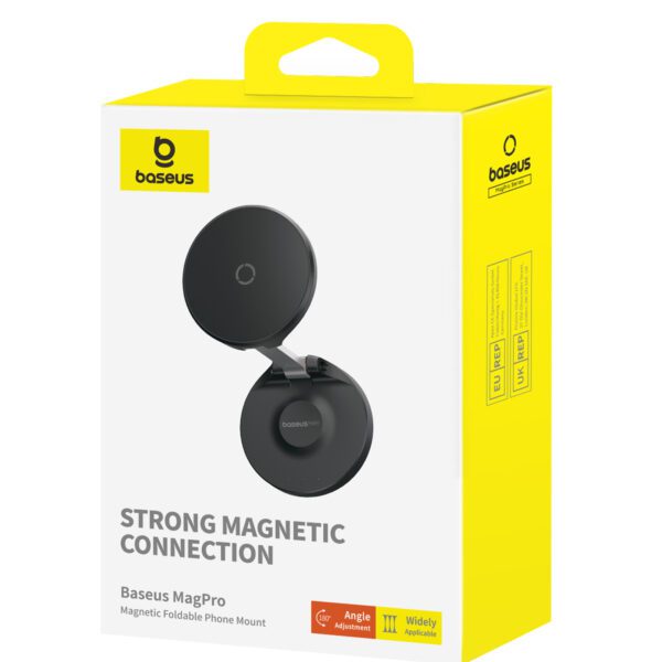 396721_oryg Baseus car holder MagPro magnetic black glued