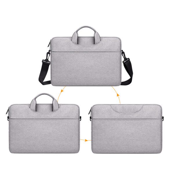 Devia laptop handbag / MacBook handbag Justyle 15,4'' grey