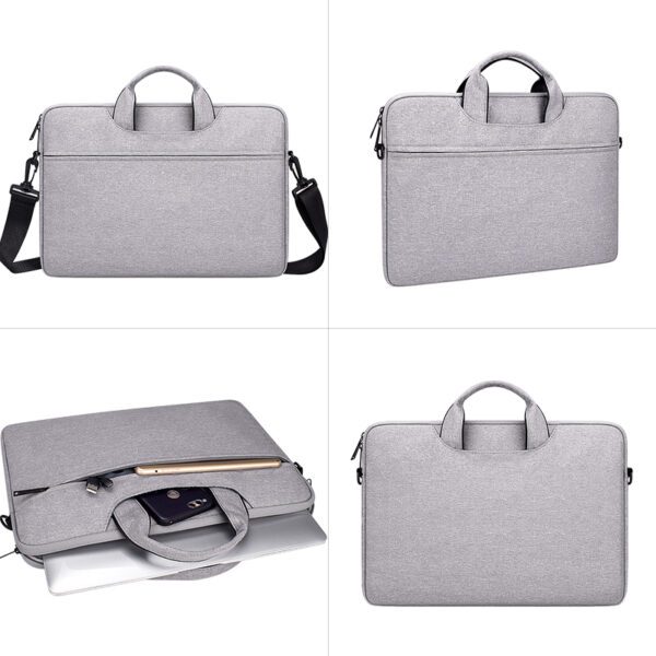 Devia laptop handbag / MacBook handbag Justyle 15,4'' grey