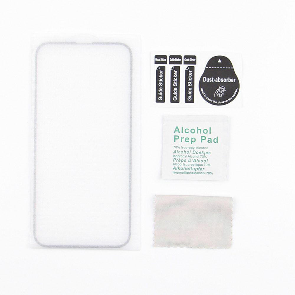 397167_oryg Tempered glass 5D for iPhone 16 Plus 6,7" black frame