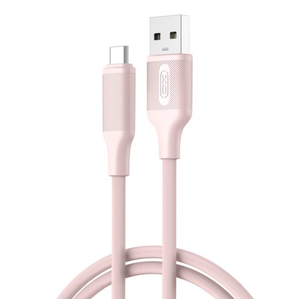 XO cable NB265 USB - USB-C 1,0m 3A różowy