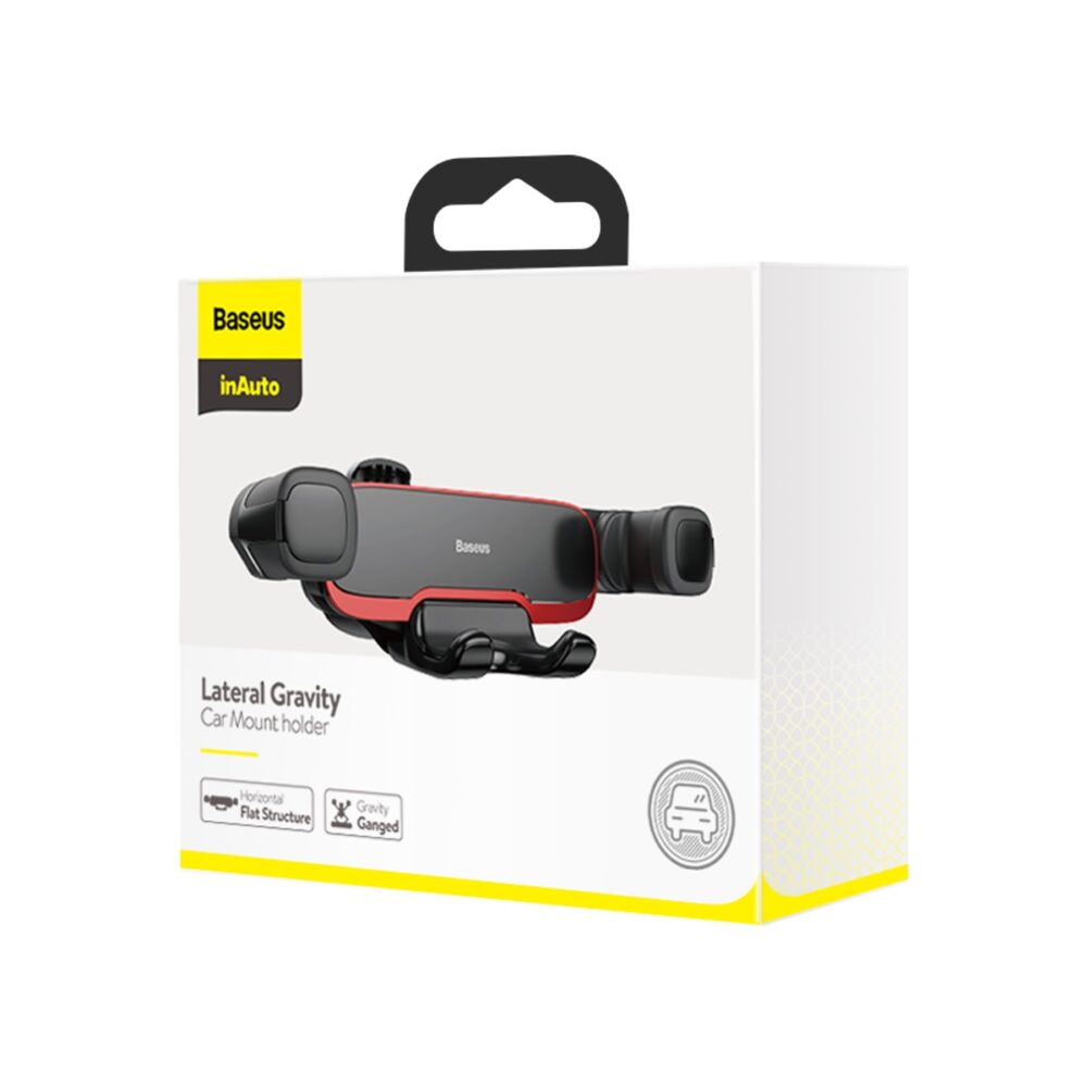 Baseus car holder Mr Hui black to the car grille