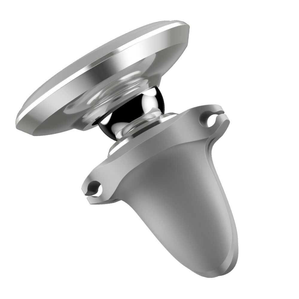 397469_oryg Baseus car holder magnetic with cable clip silver new2 air vent