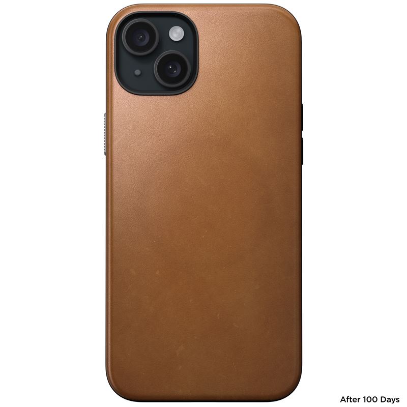 397952_oryg Nomad Modern Leather case for iPhone 15 Plus 6,7" english tan