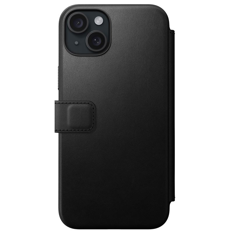 397991_oryg Nomad Modern Leather Folio case for iPhone 15 Plus 6,7" black