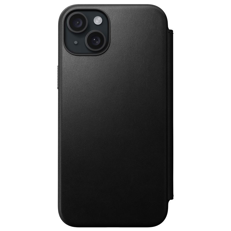 397993_oryg Nomad Modern Leather Folio case for iPhone 15 Plus 6,7" black