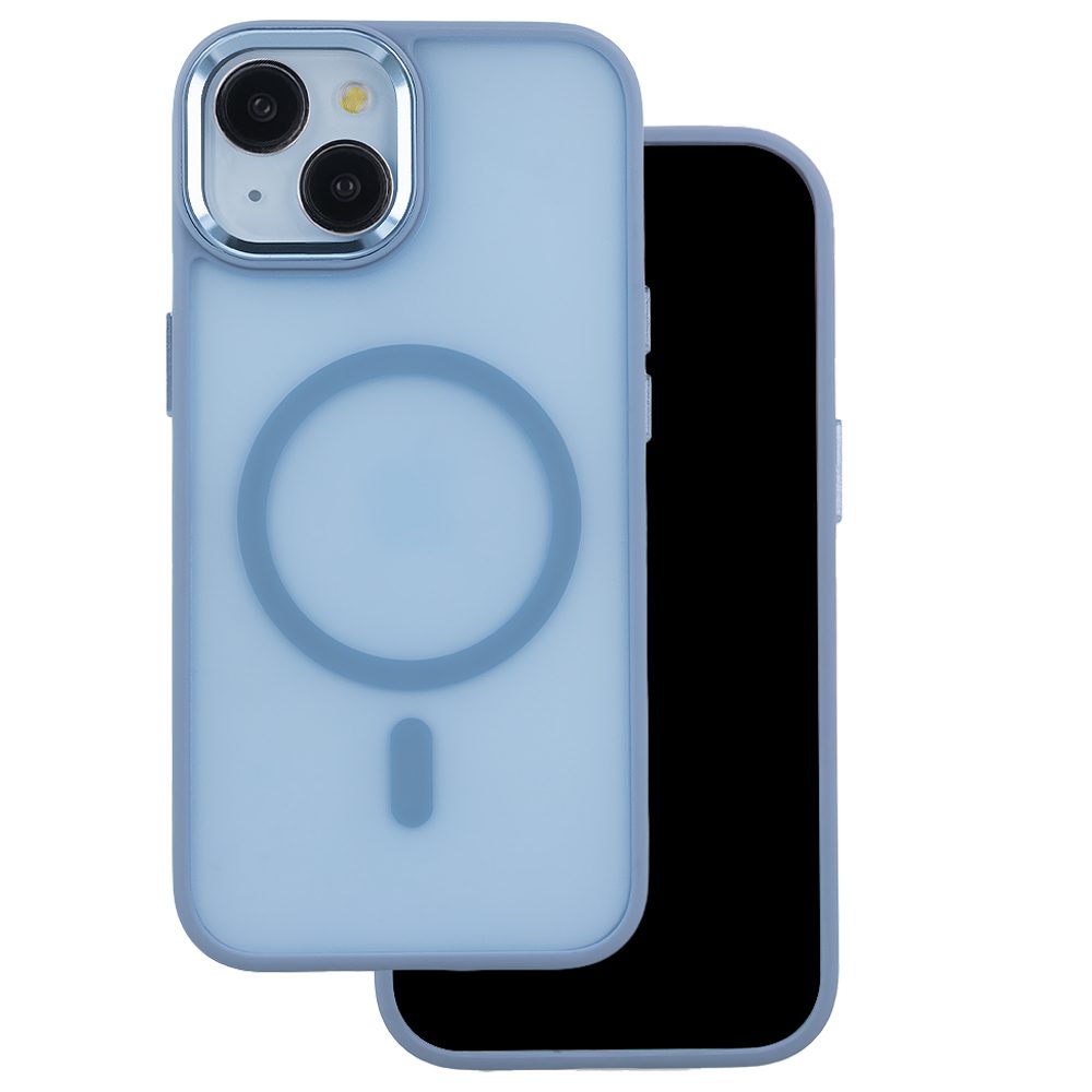 398286_oryg Frozen Mag case for iPhone 16 Pro Max 6,9" light blue