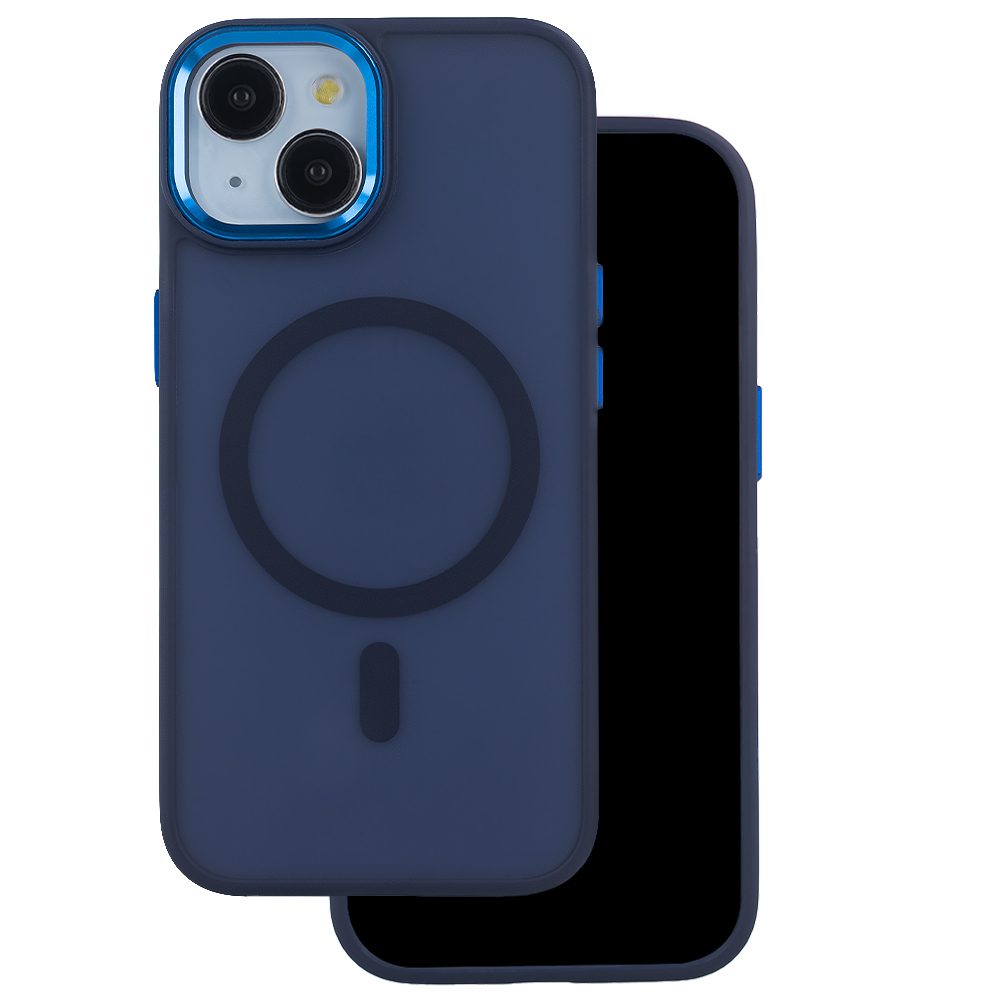 398303_oryg Frozen Mag case for iPhone 14 Pro 6,1" navy blue