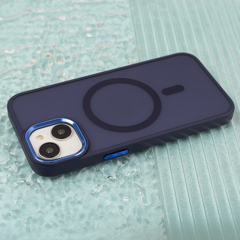 398310_oryg Frozen Mag case for iPhone 14 Pro 6,1" navy blue