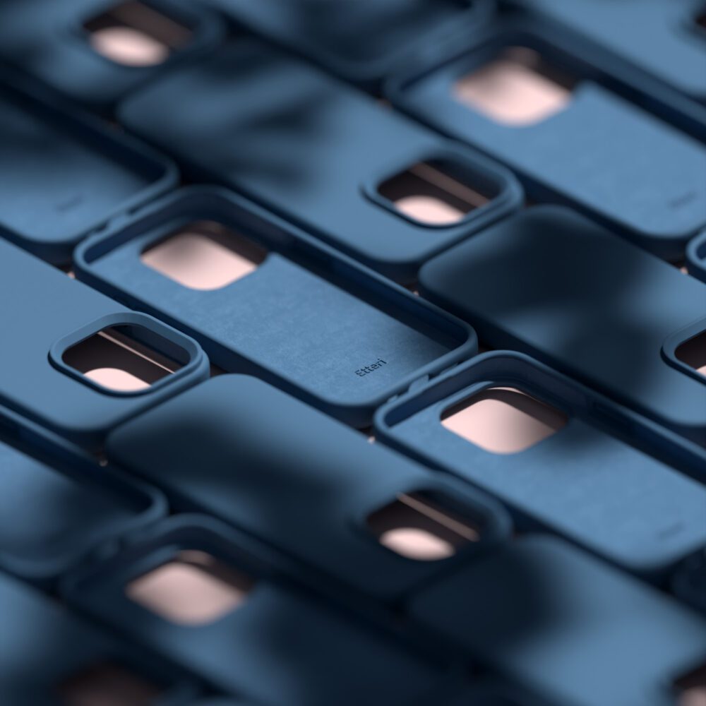 398363_oryg Etteri Silicone case for Samsung Galaxy A15 4G / A15 5G dark blue