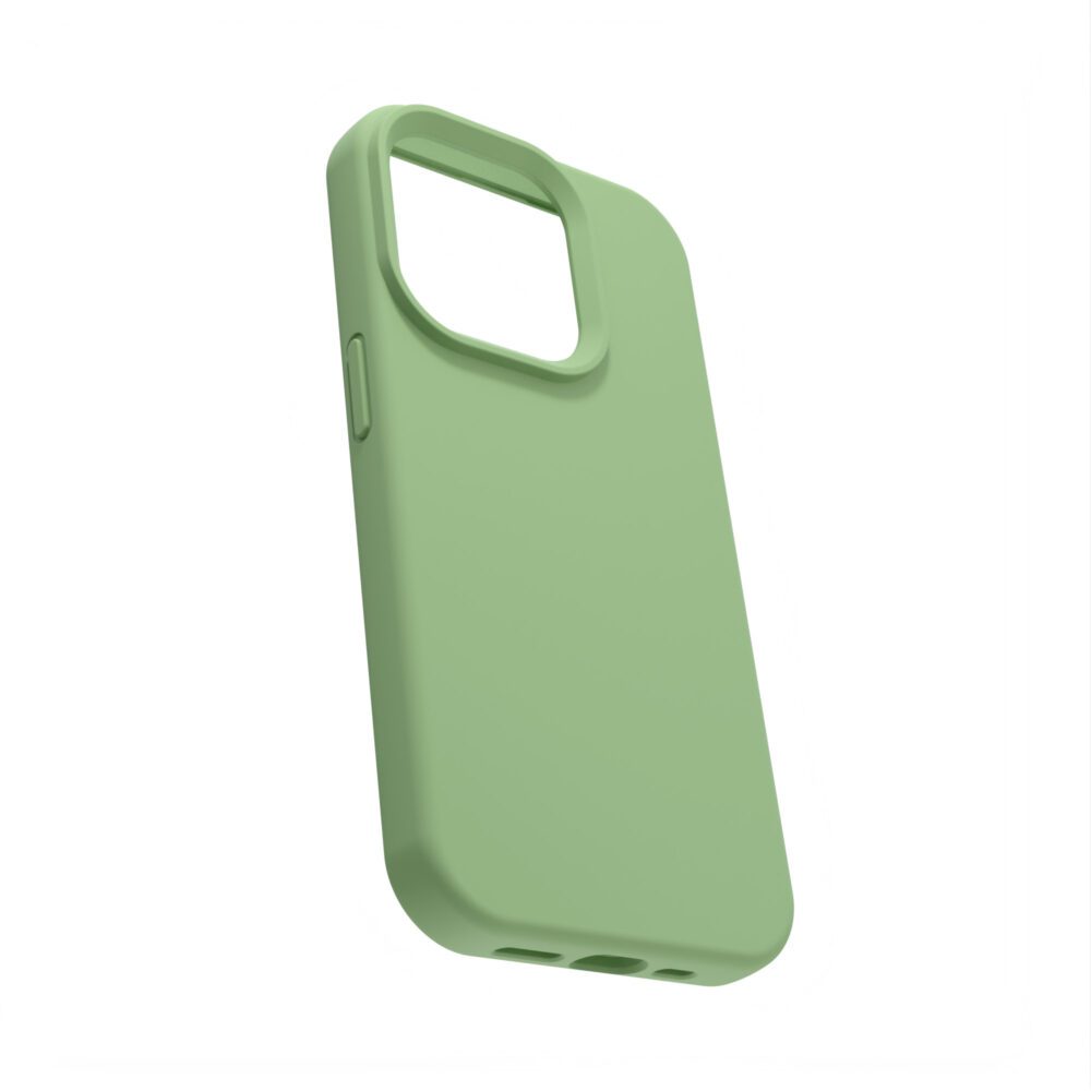 398367_oryg Etteri Silicone case for iPhone 14 6,1" light green