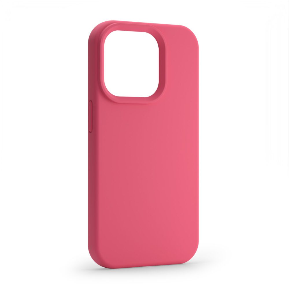 398392_oryg Etteri Silicone case for iPhone 14 6,1" raspberry
