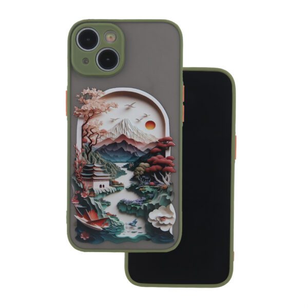 398478_oryg Ultra Trendy case for iPhone 13 Pro 6,1" Travel green