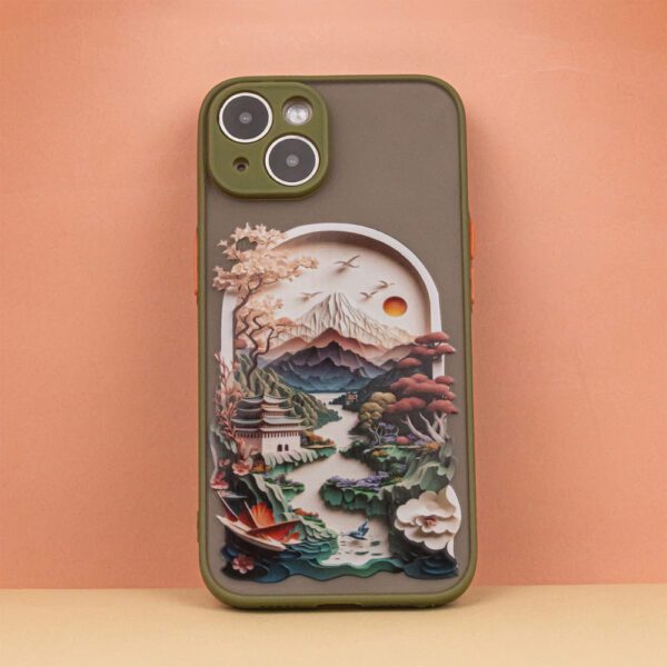398488_oryg Ultra Trendy case for iPhone 13 Pro 6,1" Travel green