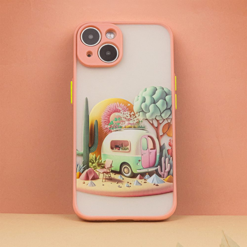 398496_oryg Ultra Trendy case for iPhone 12 6,1" Travel pink