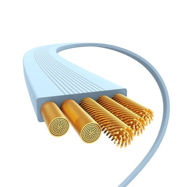 Baseus Free2Draw Mini Retractable Charging Cable Type-C to Type-C 100W 1m Galaxy Blue