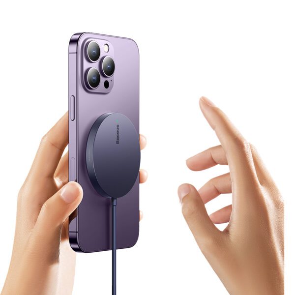 Baseus wireless charger Simple Mini 3 15W dusty purple