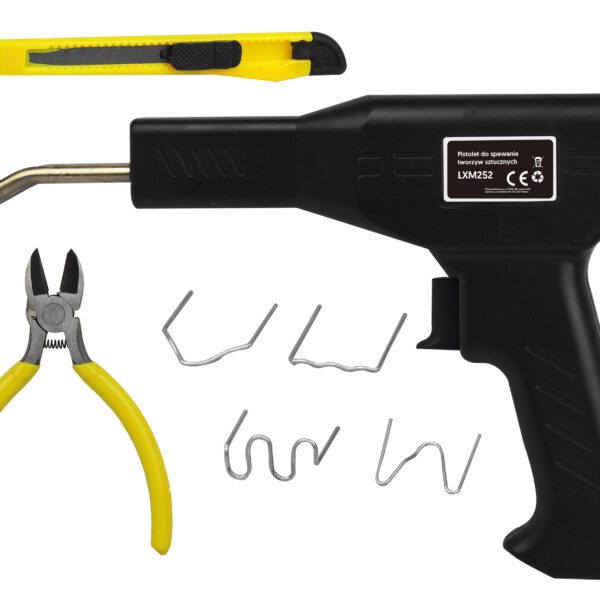 Welding gun for plastics (plastic) + 400 staples