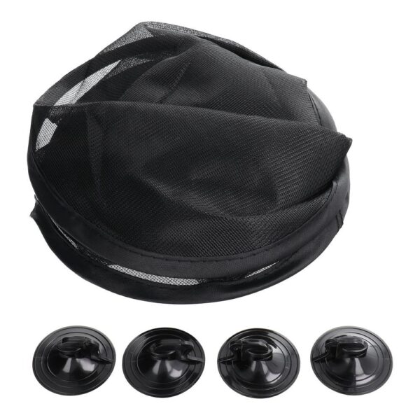 398700d0edcf11110e9727dec52405ee Car sun visor with suction cups for rear windows black