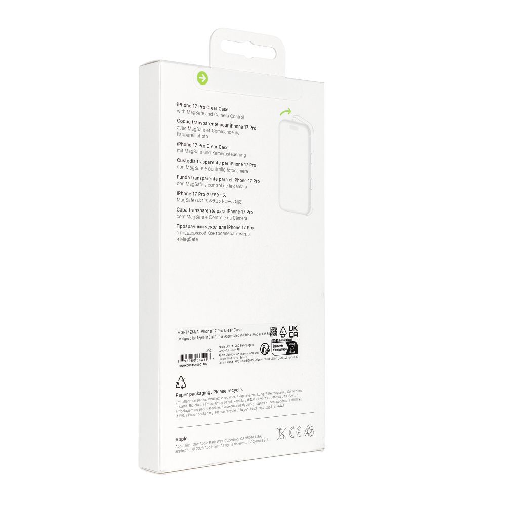 iPhone 17 Pro Clear Case with MagSafe
