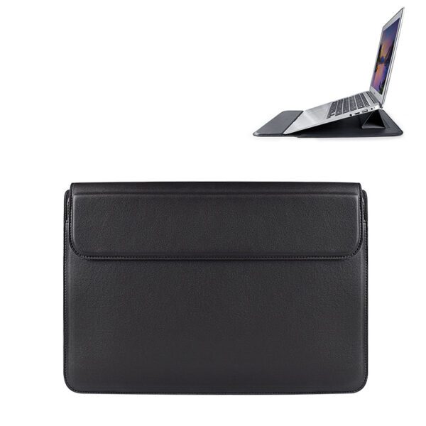Devia laptop bag / MacBook bracket bag Ultra-Thin 13,3'' waterproof PU leather black