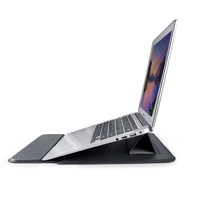 399797_oryg Devia laptop bag / MacBook bracket bag Ultra-Thin 13,3'' waterproof PU leather black