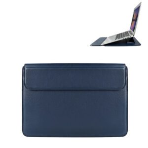 Devia laptop bag / MacBook bracket bag Ultra-Thin 15,4'' waterproof PU leather blue