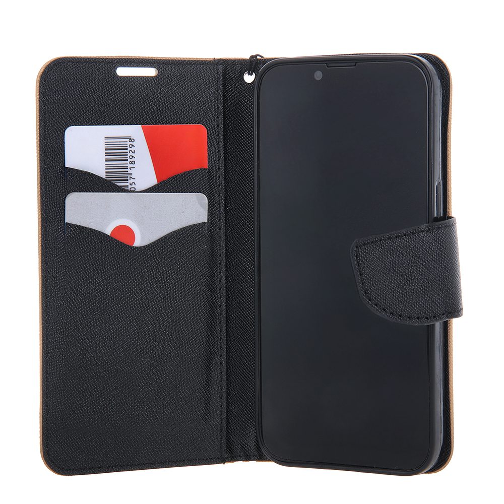 399822_oryg Smart Fancy case for iPhone 16 Pro 6,3" black-gold