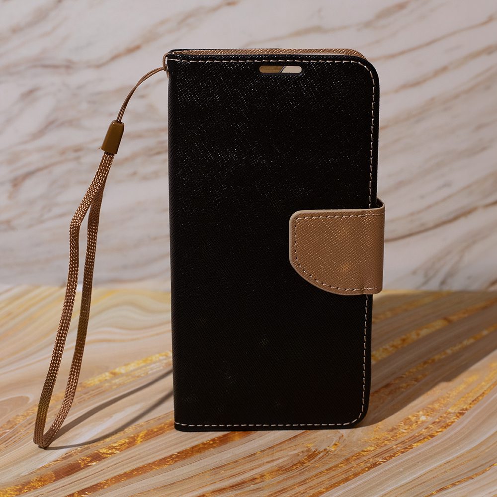 399825_oryg Smart Fancy case for iPhone 16 Pro 6,3" black-gold