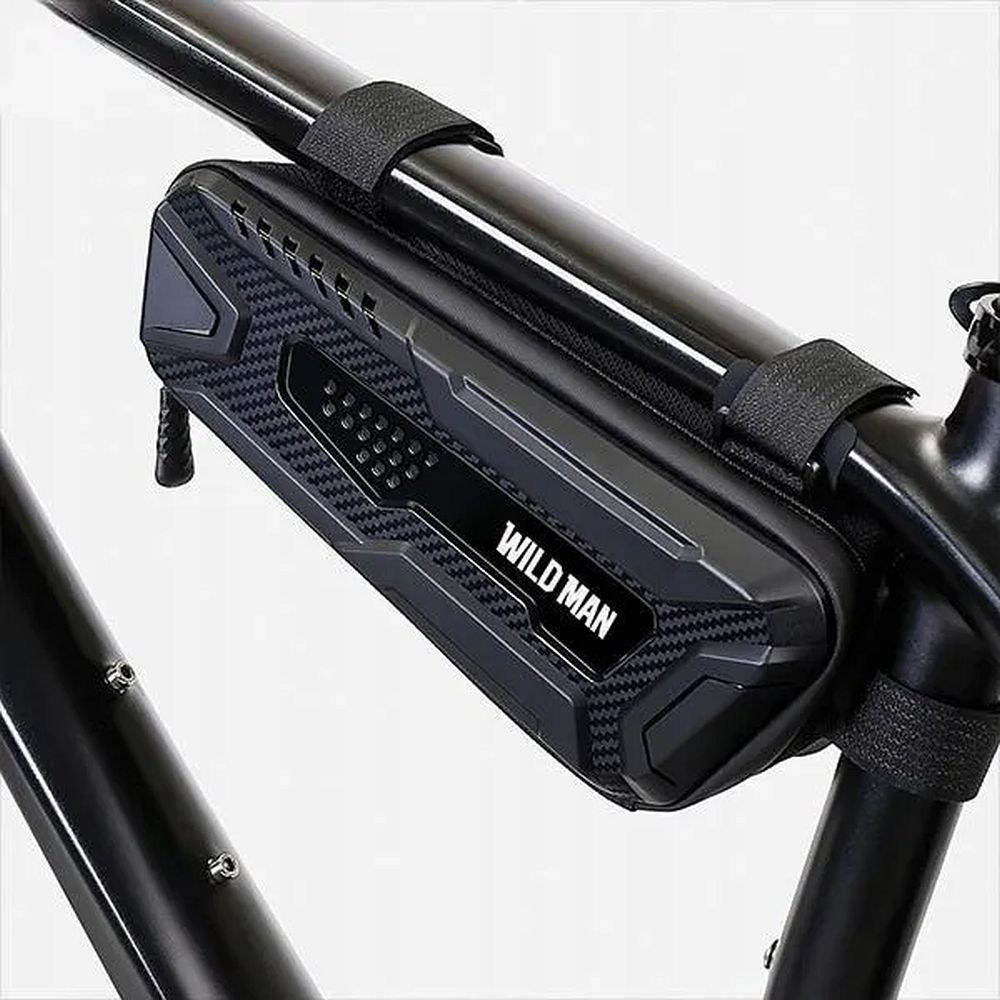 39c7b1e615ba268eb08957da34764694 WILDMAN traveling bag under the bike frame with zipper 1L M40 black