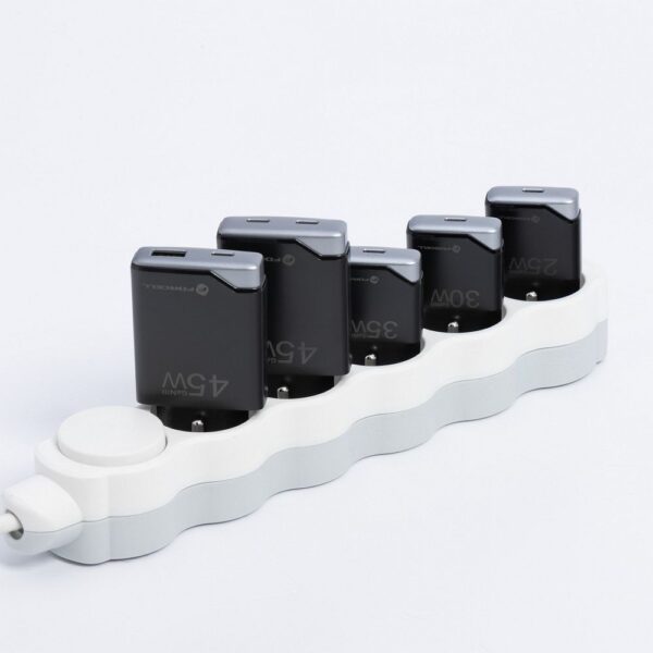 FORCELL F-ENERGY GaN III B125101-E Ultra Slim travel charger 1 x Type C + USB A PD QC4.0 3A 25W black