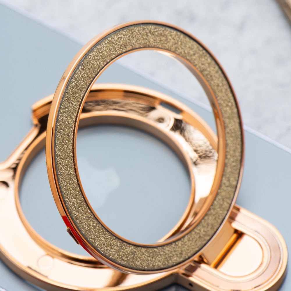 3a88e618d1710a211fdaa370e1d22e03 Phone stand CIRCLE GLITTER - stick-on - gold